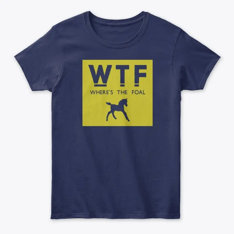 WTF horse t-shirt